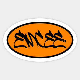 EMCEE graffiti Sticker